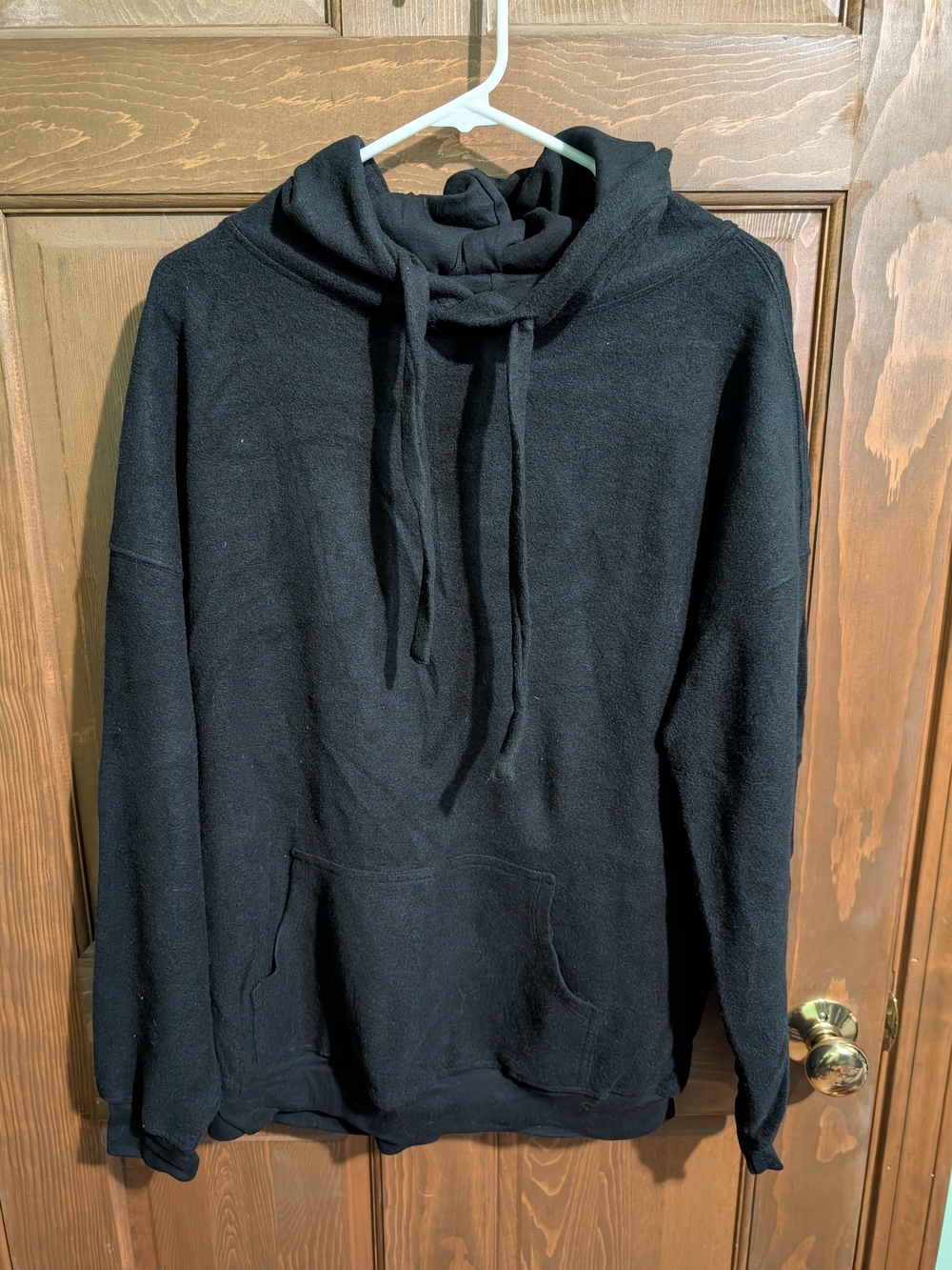 New Without Tags Soft Serve Clothing Black Drawstring Hooded Sweatshirt